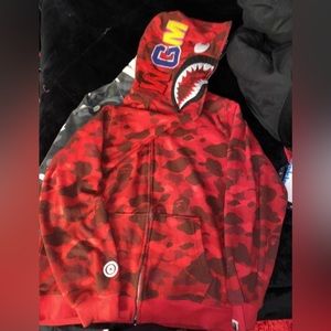 BaPe shirt available for sale. Just like new